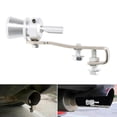 thumbnail image 2 of Tamaño M Universal Car Turbo Sound Silenciador Silenciador Tubo de escape Tmvgtek Accesorios para autos y motos, 2 of 9