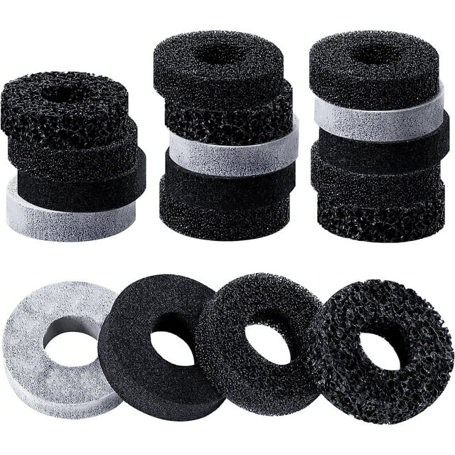 18 Pcs Bagues de Précision Bagues d'Assistance à la Visée Contrôle de Mouvement pour PS5/Steam Deck/PS4/Xbox Series X/S/Xbox One/Switch/Switch OLED/Switch Pro Manette, 2 Forces Différentes