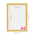 thumbnail image 3 of Yeacher A4 PVC Magnetic Picture Frame Creative Transparent File Display Frame Sign Holder for Refrigerator Whiteboard Cupboard Wall Door, 3 of 8