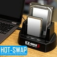 thumbnail image 2 of KingWin 2 Bay USB 3.0 EZ Dock For 2.5-Inch and 3.5-Inch with Clone (EZD-2537U3), 2 of 5