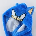 thumbnail image 3 of SEGA Sonic the Hedgehog Zip Up Sherpa Hoodie with Ears (Boys), Sizes 4-12, 3 of 7