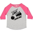 thumbnail image 3 of Inktastic This Kid Loves Bowling Boys or Girls Toddler T-Shirt, 3 of 5