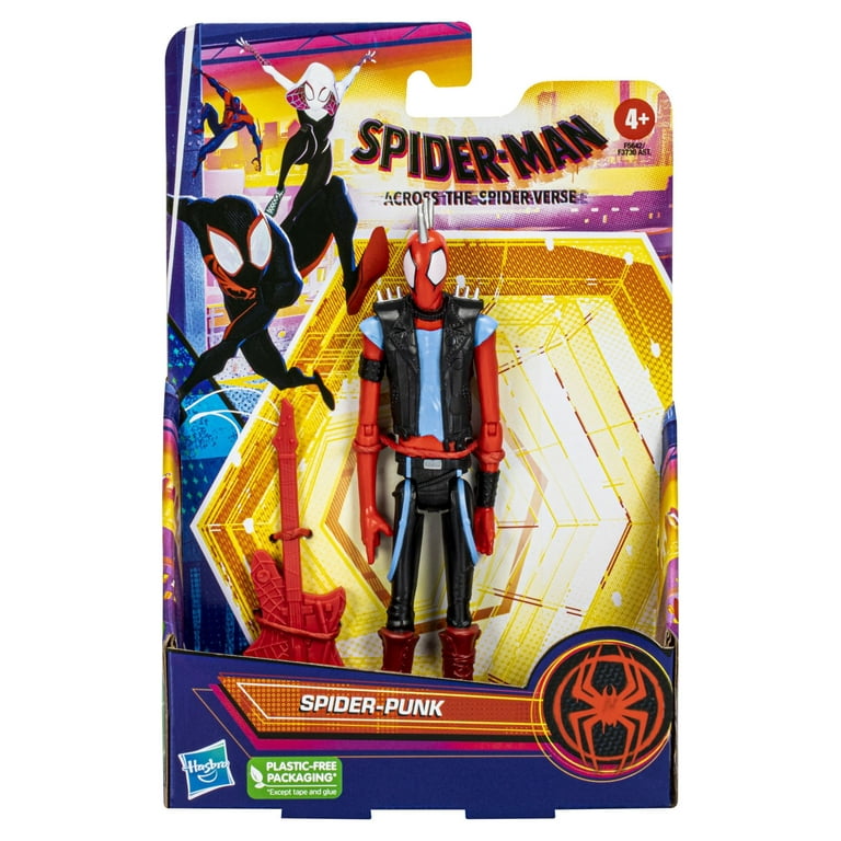 Marvel Spider-Man: Across the Spider-Verse Spider-Punk Action Figure with  Accessory 
