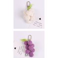 thumbnail image 3 of QUMIIRITY Colgante De Uva Morada Para Llavero Creativo Decorativo Y Resistente, 3 of 7