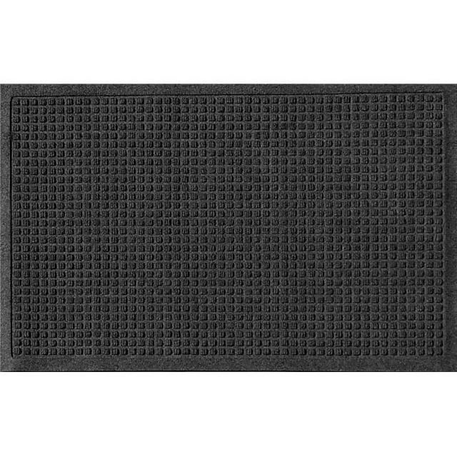 Aqua Shield 280540023 2 x 3 ft. Squares Doormat - Charcoal