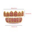 thumbnail image 2 of Clearance Sale Hip Hop Teeth Top And Bottom Set Gold Color Sharp Teeth For Christmas Gift, 2 of 5