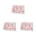 thumbnail image 1 of Wweixi 1/2/3/5 Washable And Machine Washable Pet Mat For Easy Cleaning Cartoon Sleeping Mat For Cats And Dogs pink heart 30*40cm 3PCS, 1 of 6