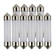 thumbnail image 2 of Bombilla LED superbrillante para Interior de coche, 10 Uds., 41/39/36 / 31mm, luces de mapa de cúpula, luz de lectura, luz de cúpula, luz de maletero, 41 mm Sunnimix luces interiores del coche, 2 of 8