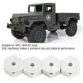 thumbnail image 2 of Aluminium Alloy 5mm To 12mm Wheel Hex Hub Adapter for WPL 1634 RC Truck (Silver), 2 of 5