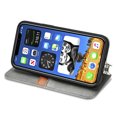 thumbnail image 2 of Case for iPhone 11 Pro Max Flip Cover Wallet Flip Cover Magnetic Protective - Grey, 2 of 5