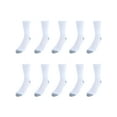 thumbnail image 2 of Sock Trends  Half Cushion Cotton Crew Socks (Pack of 10) (Men), 2 of 3
