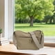 thumbnail image 5 of Bolso bandolera tipo cartera, elegante y moderno, para viajes y compras. Caqui oscuro, 5 of 8