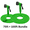 Green, variant on Dasoch 75ft + 100ft Expandable Garden Hose Twin Pack – Heavy-Duty, Lightweight, Anti-Kink Multi-Size Bundle (Black)