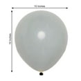 thumbnail image 3 of Efavormart 25 Pack | 10" Gray Double Stuffed Prepacked Latex Balloons, 3 of 10