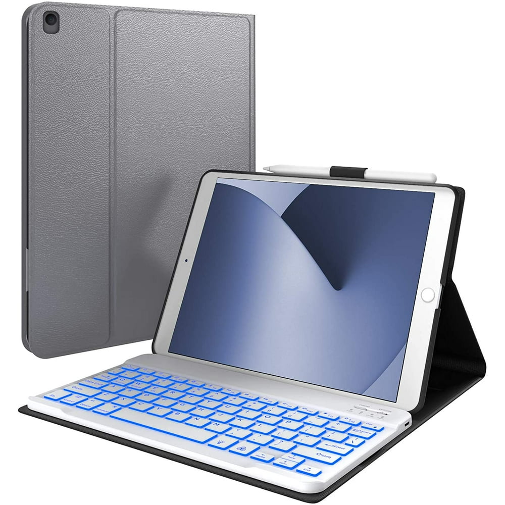 typecase iPad 8th Generation Case with Keyboard Compatible with iPad 10