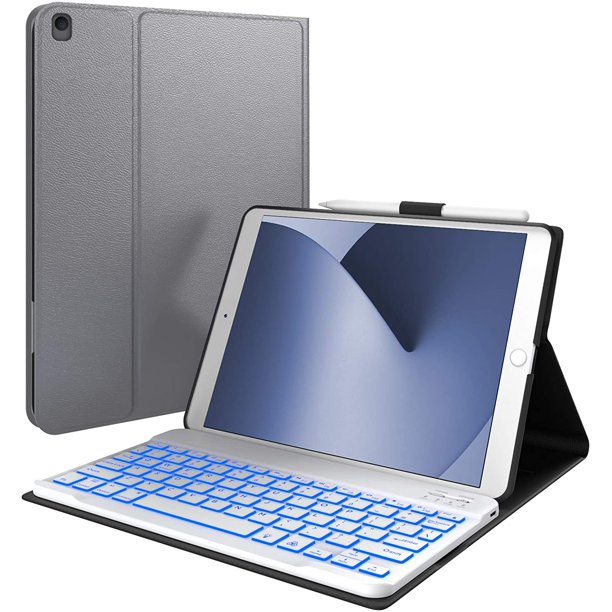 iPad 8th Generation Case with Keyboard Compatible with iPad 10.2 iPad