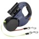 thumbnail image 1 of New Hot Double Retractable Dog Leash, Double Head Pet Extendable Leash With Led Flashlight,360 Tangle-free For Walking Training For Two Dogs, 1 of 5