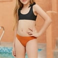 thumbnail image 3 of Fesfesfes Summer Holiday Split Bikini Swimsuit Set (Girl's), 2-Piece Set, 3 of 9
