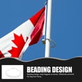 thumbnail image 4 of Flagpole Retainer Ring Beaded Fixing Ring Delicate Beaded Flagpole Band 1 Set, 4 of 6