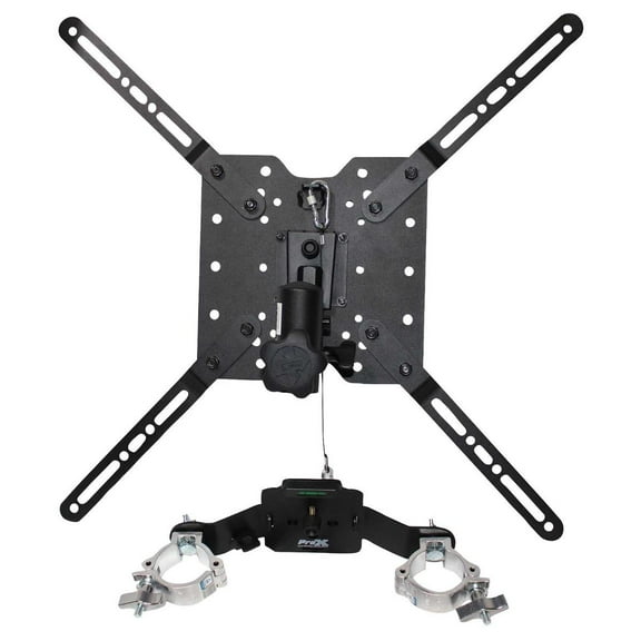 Universal 32" to 80" TV Bracket Vesa Mount for F34 F32 and 12" Bolt Truss Clamp or Speaker Stands