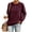 20# Wine, variant on Women's Crew Neck Sweatshirt Long Sleeve Tops for Women Fall Clothes Outfits 2026 Fashion,Comfy Loose Fit Shirts,Casual Basic Pullover Black 2XL