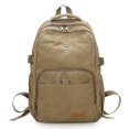 thumbnail image 1 of Mochila de lona vintage para mujer, mochila para exteriores lavada, mochila escolar sencilla y moderna de gran capacidad para estudiantes masculinos, 1 of 5