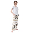 thumbnail image 3 of FORMRS Boys Pajama Pants with Pockets Size 6-8Y Kids Lounge Sleep Bottoms, Magical Halloween Girl, 3 of 8