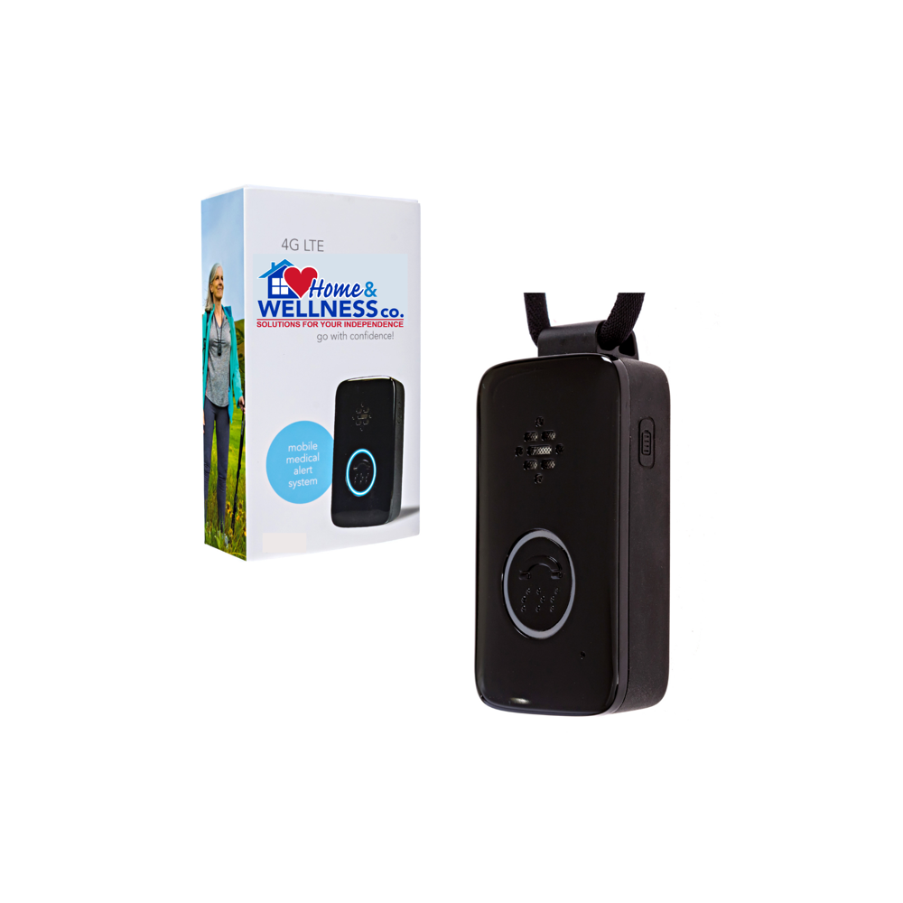 Home & Wellness GPS Medical Alert Device, Verizon 4G, No Fall Detection