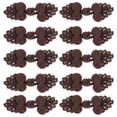 thumbnail image 1 of Miangastore 10Pcs Chinese Closure Buttons Knot Buttons Closure Sewing Buttons Fastener, 1 of 8