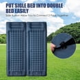 thumbnail image 3 of TOMSHOO 10cm Extra Thick Inflatable Mattress with Built-in Pump for Camping, Hiking, Travel, Tent, 3 of 4