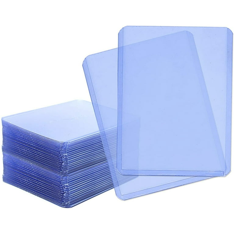 Trading Card Sleeves Hard Plastic Clear Case Holder 50 Baseball Cards  Topload