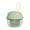 Green, variant on Ruanlalo Mini Pill Storage Box with 4 Compartments Clear Visible Portable Travel Pill Case Medication Dispenser Capsule Pill Organizer Container