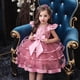 thumbnail image 2 of Ropa para niños, falda de princesa para niñas, vestido de actuación para niños, falda tutú con lazo grande y pastel, 2 of 6