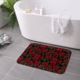 thumbnail image 6 of Kdxio Rose,16" x 24", Non-Slip Front Door Mats,Outdoor Welcome Mat Washable, 6 of 9
