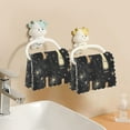 thumbnail image 6 of New Year's Theme Champagne 6 Pack Kitchen Cleaning Cloths 11'' x 11'', Super Absorbent, Soft Double Layer Plush for Dish and Surface Cleaning, 6 of 9