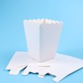 thumbnail image 1 of RENACLIPY 50Pcs White Paper Popcorn Boxes with Simple Design for Storage and Wedding Favors, 1 of 5
