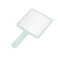 thumbnail image 4 of Unique Bargains 2pcs Delicate Square Handheld Mirrors for Personal Grooming Light Blue, 4 of 5