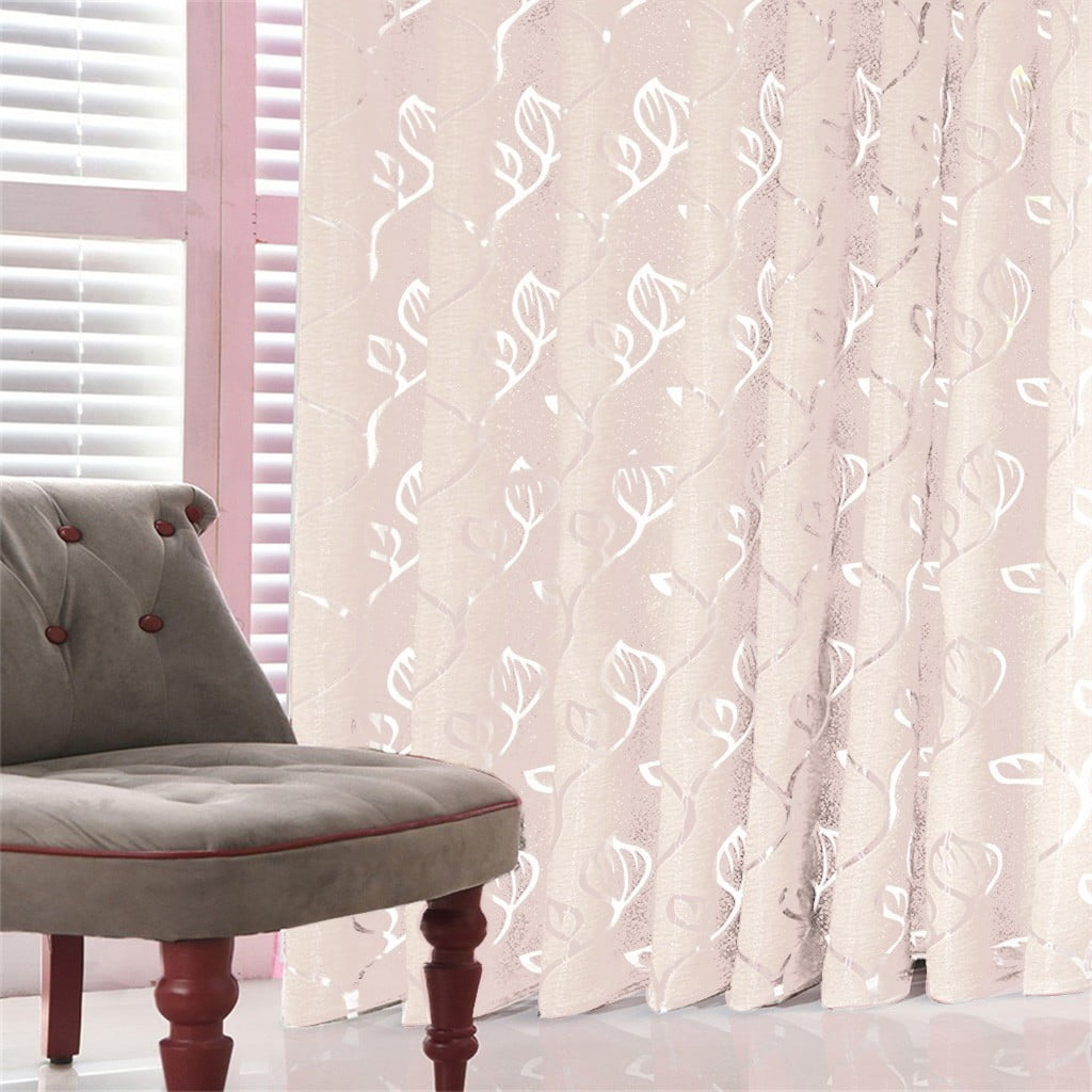 Tulle Living Room Door Window Sheer Panel Drape Curtain Gifts Valances Scarfs UK 