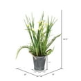 thumbnail image 2 of Vickerman 16.5" Artificial Daffodil in Galvanized Pot., 2 of 2