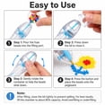 thumbnail image 2 of 2.6mm Fuse Bead Pen, One-Button Bead Dispenser with High-Capacity Transparent Barrel, Smooth No-Jam Outlet and Anti-Slip Grip for DIY Bead Art, Crafts and Family Projects(Blue), 2 of 6