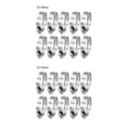 thumbnail image 1 of Naiovety 10pcs Clips de tubería de agua Mangueras de tubería de combustible ajustables Abrazaderas de tubería de aire de acero inoxidable 304, 10-16 mm Type1 NO1 Naiovety CBP179385, 1 of 1
