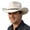 Beige, variant on Classic Western Cowboy Hat for and Adult Leisure Outdoors and Country Style Sun La Hat Women One Size