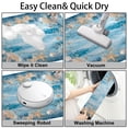 thumbnail image 7 of 1pc Sea Shells Absorbent Non-Slip Bathroom Thickened Flannel Rug Decor,Soft,Quick Drying,Suitable For Indoor/outdoor Use,Bathrooms,Bedrooms,Kitchens,Terrace,Laundry Rooms,16"x24", 7 of 7