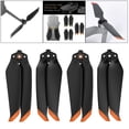 thumbnail image 4 of 7238F de bajo ruido reemplazos plegable Compatible 2S , ligero y , de y almacenar - 2 pares naranja Yotijar Reemplazo de hélices, 4 of 10