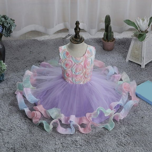 Little Girls Dresses Toddler Formal Dresses Girls Dress Girls Wedding Dress Easter Dresses for Girls 5-6 Years