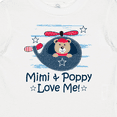 thumbnail image 4 of Inktastic Mimi and Poppy Love Me Grandchild Boys Baby T-Shirt, 4 of 5