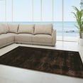 thumbnail image 2 of Linon Vintage Ilussion Power Loomed Microfiber Polyester 9'x12' Rug in Brown, 2 of 4