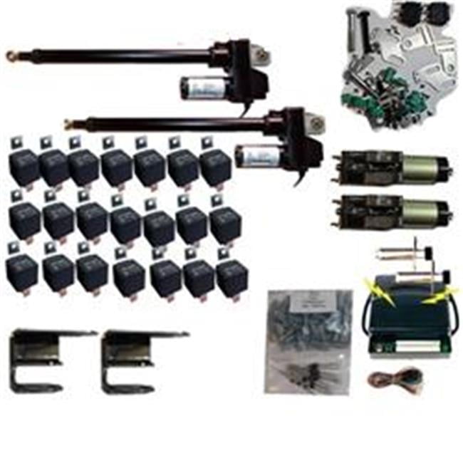 Airbagit Door Lambo 10 Lambo Doors Actuator Kit Only Remote Walmart Com