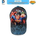 thumbnail image 3 of DC Comics Boys' Super Hero Baseball Cap - 3D Superman, Batman, Justice League Hat (2T-7), 3 of 7