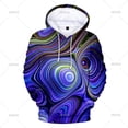 thumbnail image 3 of Sudadera con capucha con estampado 3D de pintura artística en espiral de colores para hombre y mujer, sudaderas con capucha casuales a la moda, ropa de calle Harajuku, 3 of 5
